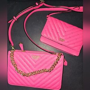 Victoria Secret Crossbody and Wrislet